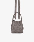 HOLLACE MINI TOTE WAXED GREY - REMI/REID