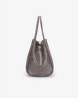 HOLLACE MINI TOTE WAXED GREY - REMI/REID