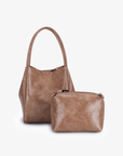 HOLLACE MINI TOTE WAXED MAUVE - REMI/REID