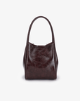 HOLLACE MINI TOTE WAXED OXBLOOD - REMI/REID