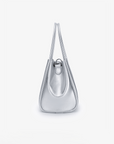 HOLLACE MINI TOTE WAXED SILVER - REMI/REID