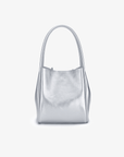 HOLLACE MINI TOTE WAXED SILVER - REMI/REID