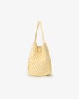 HOLLACE MINI TOTE WOVEN BUTTER - REMI/REID