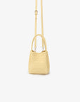 HOLLACE MINI TOTE WOVEN BUTTER - REMI/REID