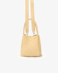 HOLLACE MINI TOTE WOVEN BUTTER - REMI/REID