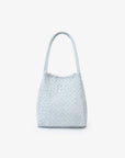 HOLLACE MINI TOTE WOVEN FAUX SUEDE BLUE - REMI/REID