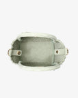 HOLLACE MINI TOTE WOVEN FAUX SUEDE CELADON - REMI/REID
