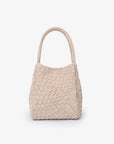 HOLLACE MINI TOTE WOVEN FAUX SUEDE FOUNDATION - REMI/REID