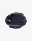 HOLLACE MINI TOTE WOVEN FAUX SUEDE NAVY - REMI/REID