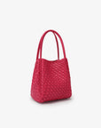 HOLLACE MINI TOTE WOVEN MAGENTA - REMI/REID