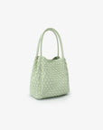 HOLLACE MINI TOTE WOVEN MINT - REMI/REID