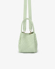 HOLLACE MINI TOTE WOVEN MINT - REMI/REID