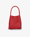 HOLLACE MINI TOTE WOVEN RED - REMI/REID