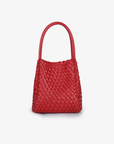 HOLLACE MINI TOTE WOVEN RED - REMI/REID
