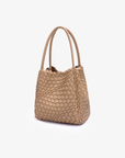HOLLACE MINI TOTE WOVEN TAUPE - REMI/REID