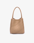 HOLLACE MINI TOTE WOVEN TAUPE - REMI/REID
