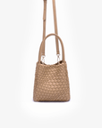 HOLLACE MINI TOTE WOVEN TAUPE - REMI/REID