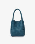 HOLLACE MINI TOTE WOVEN TEAL - REMI/REID