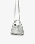 HOLLACE MINI TOY WOVEN HI SHINE SILVER - REMI/REID