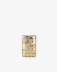 LINDY WOVEN CELLPHONE HI SHINE METALLIC GOLD - REMI/REID