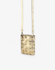 LINDY WOVEN CELLPHONE HI SHINE METALLIC GOLD - REMI/REID