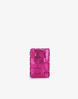 LINDY WOVEN CELLPHONE HI SHINE METALLIC MAGENTA - REMI/REID