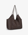 MAZIE TOTE LARGE ESPRESSO - REMI/REID