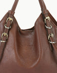 MAZIE TOTE SMALL BROWN - REMI/REID
