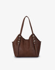 MAZIE TOTE SMALL BROWN - REMI/REID