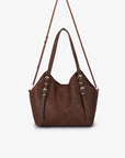 MAZIE TOTE SMALL BROWN - REMI/REID