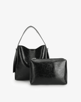 PALOMA SHOULDER WAXED BLACK - REMI/REID