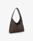 PASCAL SHOULDER STUDDED VEGAN ESPRESSO - REMI/REID