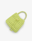 PERRIE BUCKET MINI WOVEN SQUARE CITRUS - REMI/REID