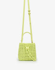 PERRIE BUCKET MINI WOVEN SQUARE CITRUS - REMI/REID