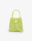 PERRIE BUCKET MINI WOVEN SQUARE CITRUS - REMI/REID