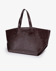 PLAISIR TOTE WAXED XL OXBLOOD - REMI/REID