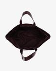 PLAISIR TOTE WAXED XL OXBLOOD - REMI/REID