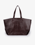PLAISIR TOTE WAXED XL OXBLOOD - REMI/REID