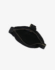 SANA SHOULDER FAUX SUEDE BLACK - REMI/REID