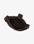 SANA SHOULDER FAUX SUEDE CHOCOLATE - REMI/REID