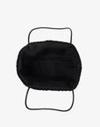 AKIMBO EAST WEST TOTE BAG SHEARLING BLACK - REMI/REID