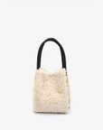 HOLLACE MINI TOTE SHEARLING CREAM - REMI/REID