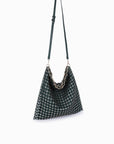 ZOYA STUDDED SHOULDER EMERALD - REMI/REID