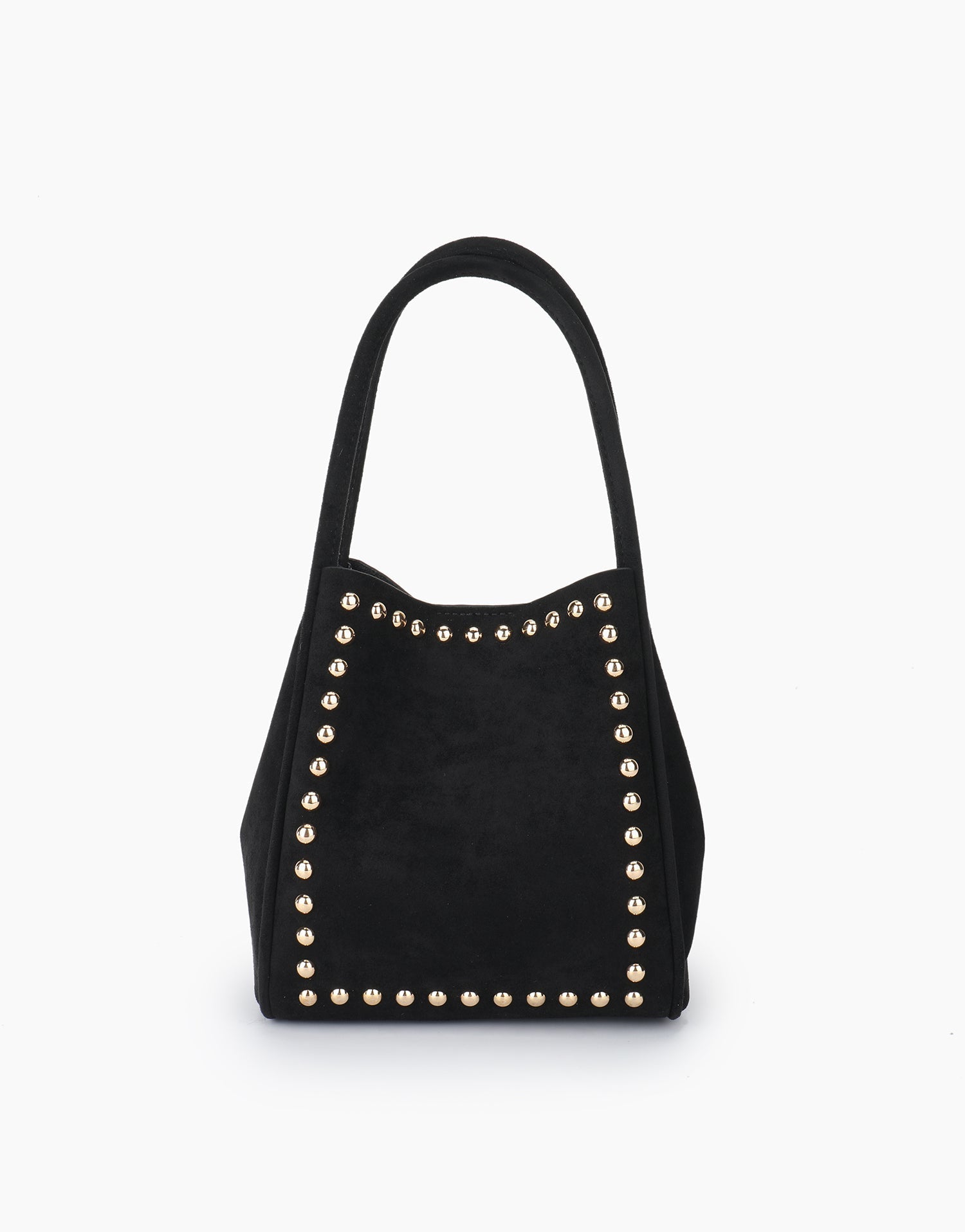 Hollace Mini Tote Studded Faux Suede - REMI/REID