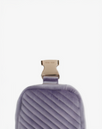 AERIN VELVET QUILTED BELT BAG LAVENDER