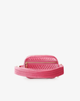 AERIN VELVET QUILTED BELT BAG HOT PINK