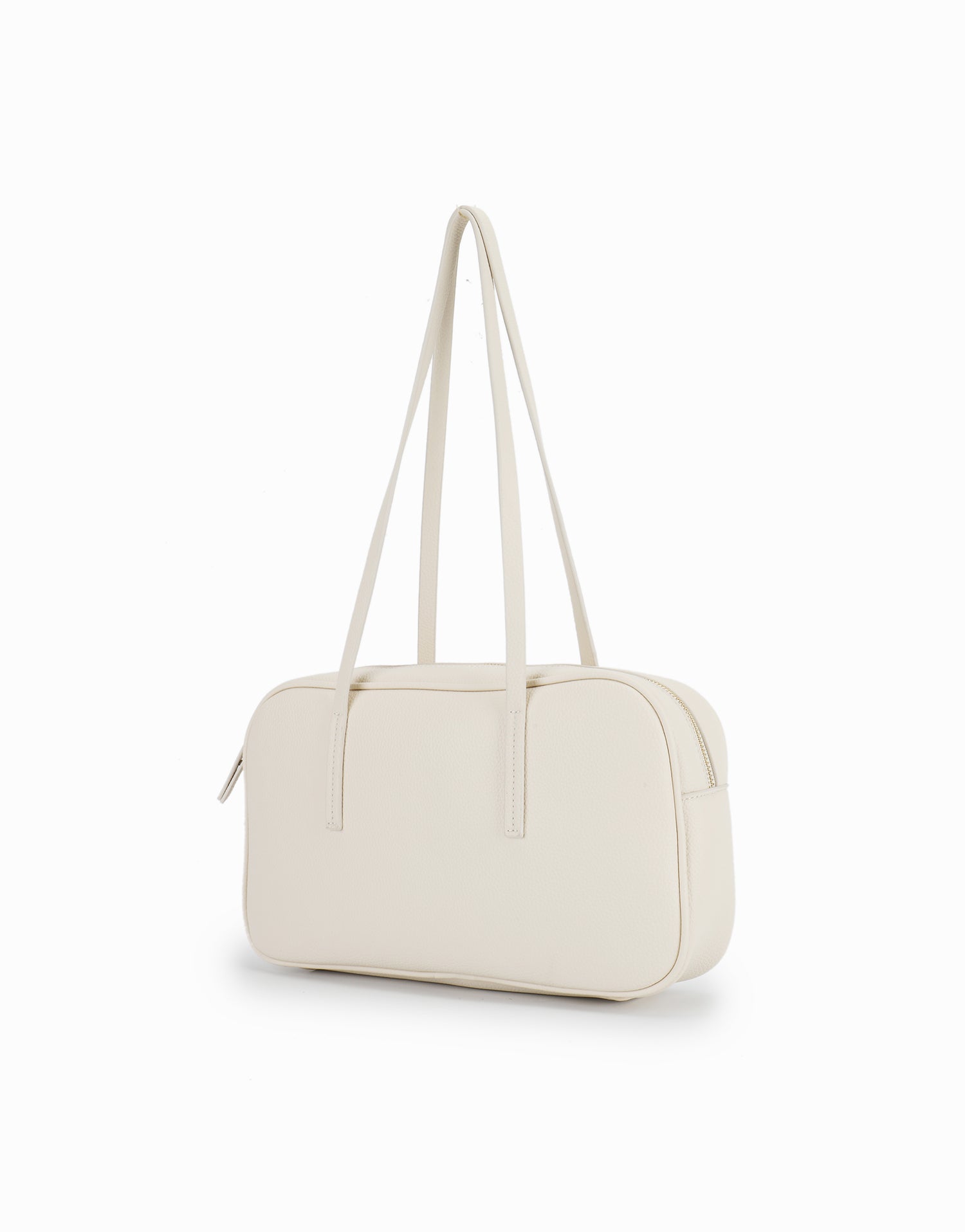 ALANI EAST WEST SHOULDER SATCHEL CREAM