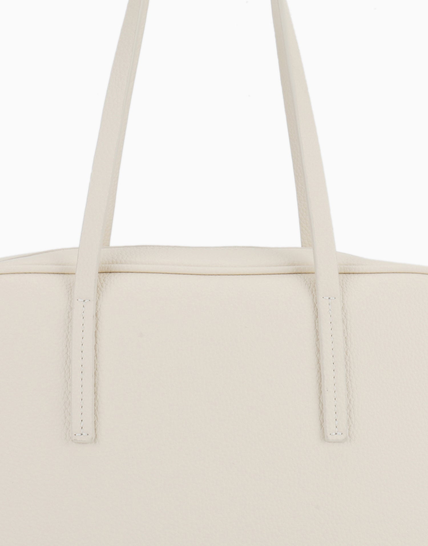 ALANI EAST WEST SHOULDER SATCHEL CREAM