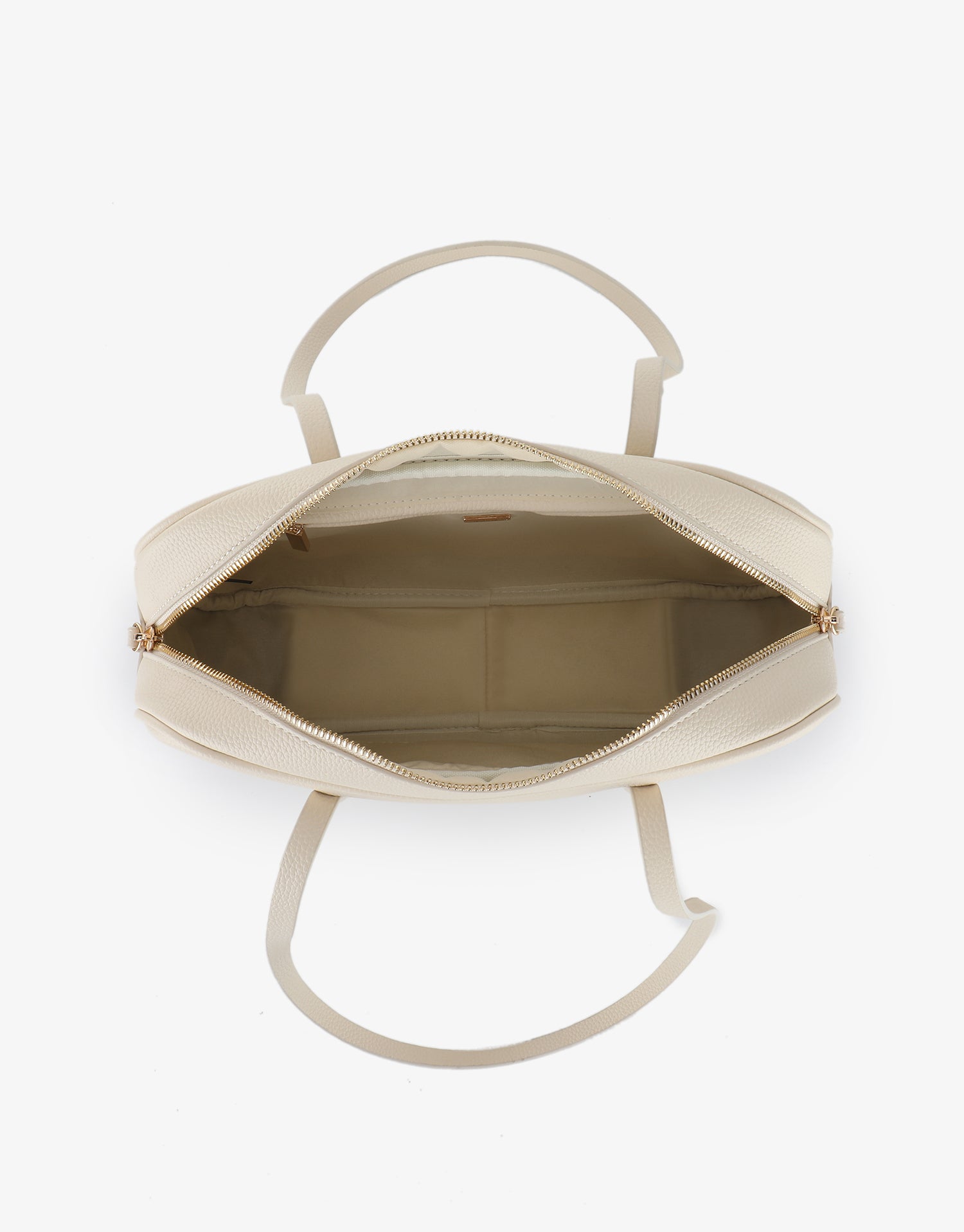 ALANI EAST WEST SHOULDER SATCHEL CREAM