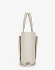 ELLA TOTE EAST WEST CREAM